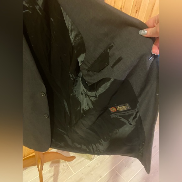 Pronto Uomo Made in Italy Men’s Gray Suit Jacket - Picture 8 of 11